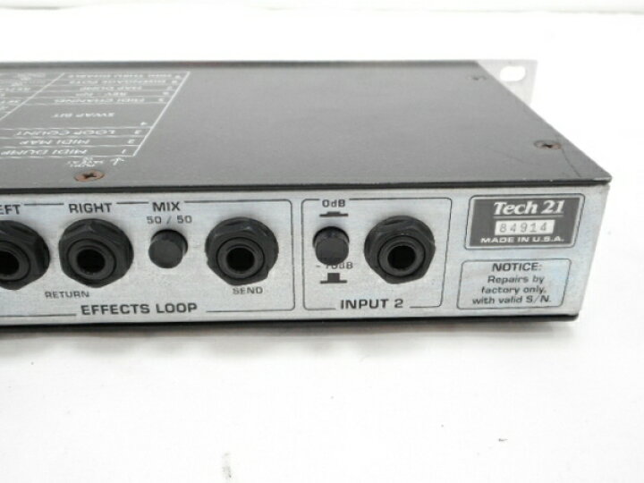 楽天市場】【中古】 Tech21 SansAmp サンズアンプ PSA-1 アンプ 