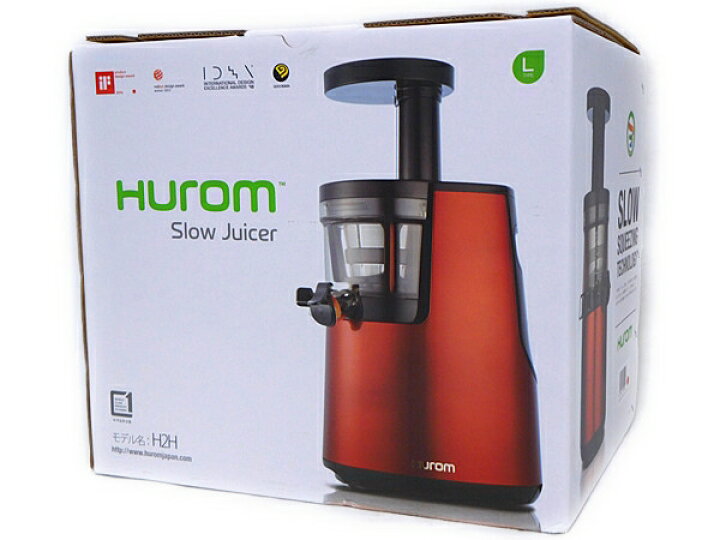 楽天市場】未使用 【中古】 HUROM ヒューロム H2H-RBA11 ジューサー 