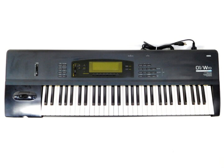 楽天市場】【中古】 中古 KORG コルグ 01/W FD シンセサイザー 動作品 
