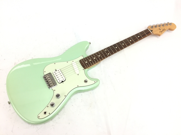 WEB限定デザイン Fender Mexico duosonic serfgreen エレキギター