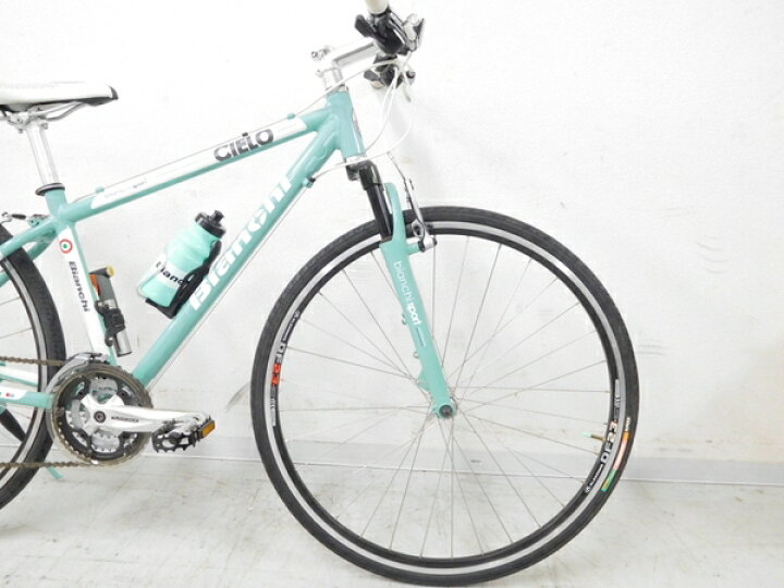楽天市場】【中古】 Bianchi CIELO クロス バイク 自転車 チェレステ  