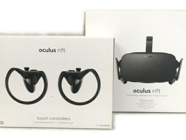 楽天市場】未使用 【中古】 facebook oculus rift touch controllers 