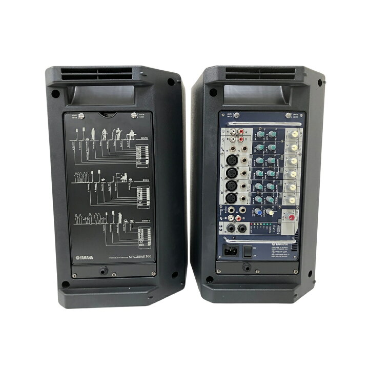 楽天市場】【中古】 YAMAHA STAGEPAS 300 ペアスピーカー 簡易PA 