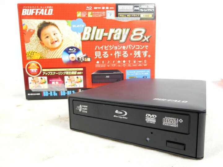 楽天市場】美品 【中古】 BUFFALO BR-X816U2 USB 2.0用 外付け 