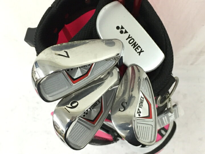 楽天市場 中古 Yonex Al330 ゴルフクラブ 1w 18 Ut30 Fw24 7i 9i Sw パター スタンド式 ゴルフバッグ付 ジュニア用 ヨネックス N Rere 安く買えるドットコム