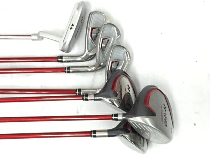 楽天市場 中古 Yonex Al330 ゴルフクラブ 1w 18 Ut30 Fw24 7i 9i Sw パター スタンド式 ゴルフバッグ付 ジュニア用 ヨネックス N Rere 安く買えるドットコム