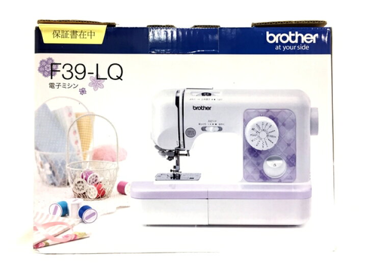 楽天市場】未使用 【中古】 ブラザー電子ミシン ELU58シリーズ F39-LQ 