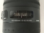 【中古】シグマSIGMA望遠ズームレンズ150-600mmF5-6.3DGOSHSMCANONマウントS4445301