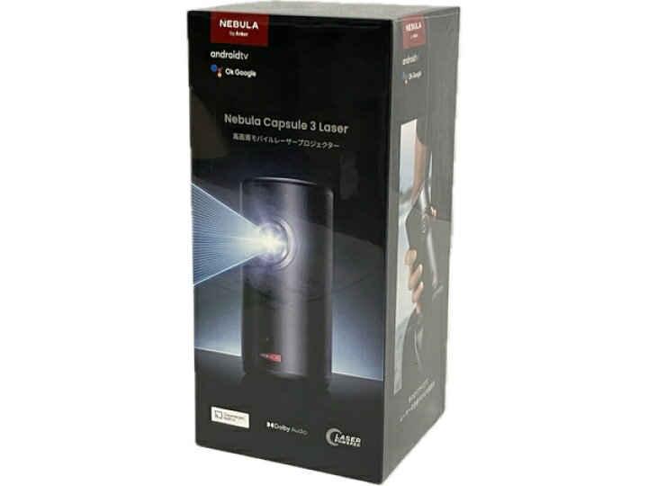 楽天市場】未使用 【中古】 【動作保証】ANKER Nebula Capsule 3 Laser 
