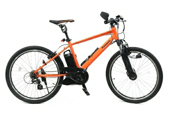 楽天市場】【中古】 Panasonic BE-ELH342K 電動アシスト 自転車  