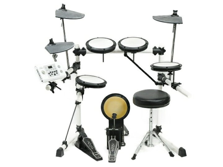 楽天市場】【中古】 MEDELI メデリ 電子ドラム DD502J ホワイト  