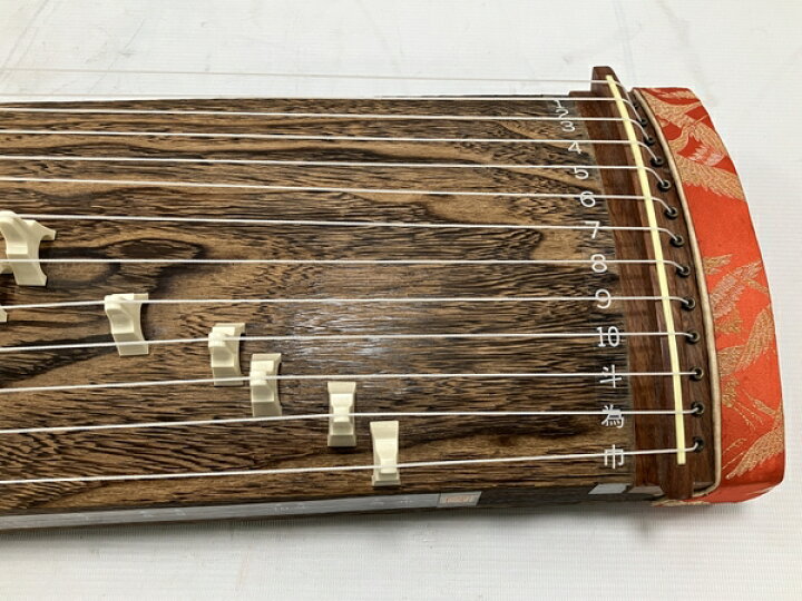 楽天市場】【中古】 ZEN-ON 文化箏 文化琴 13弦 1/2サイズ 86cm 和楽器 