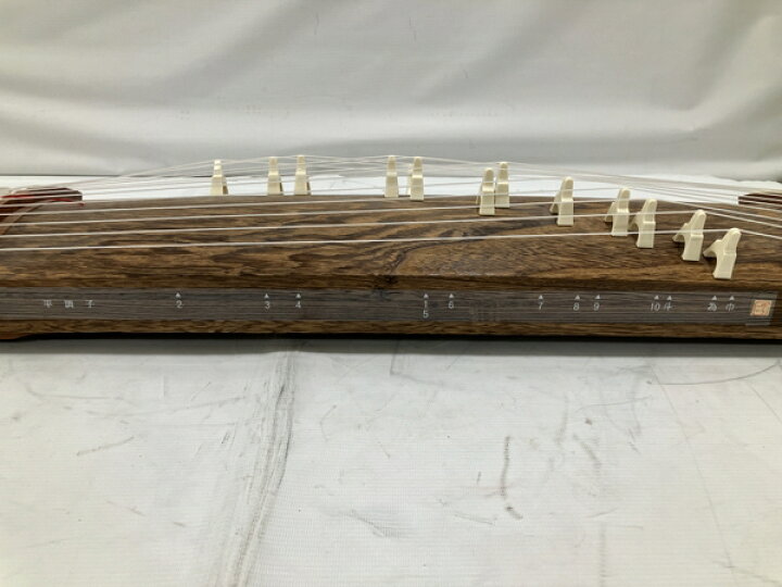 楽天市場】【中古】 ZEN-ON 文化箏 文化琴 13弦 1/2サイズ 86cm 和楽器 