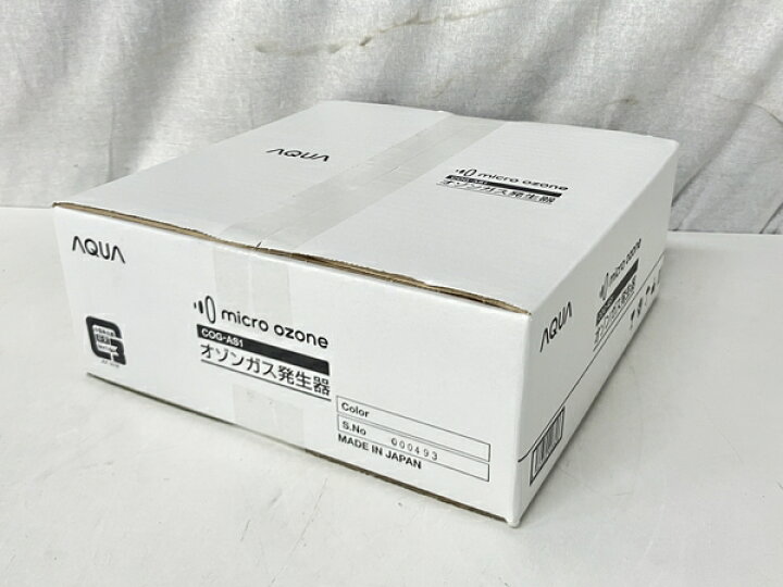 楽天市場】未使用 【中古】 未使用 【中古】AQUA COG-AS1 オゾンガス 