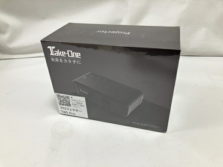 楽天市場】未使用 【中古】 Take One T80 Pro モバイルプロジェクター 