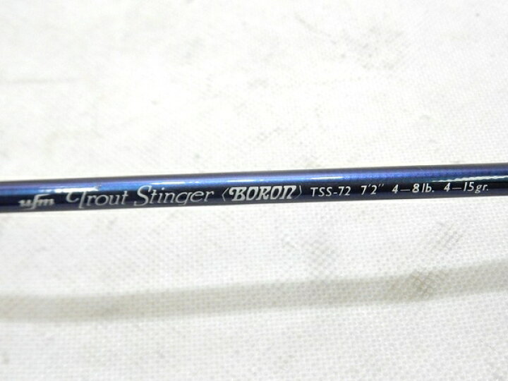 楽天市場】【中古】UFM ウエダ Trout Stinger BORON TSS-72 ロッド 竿 
