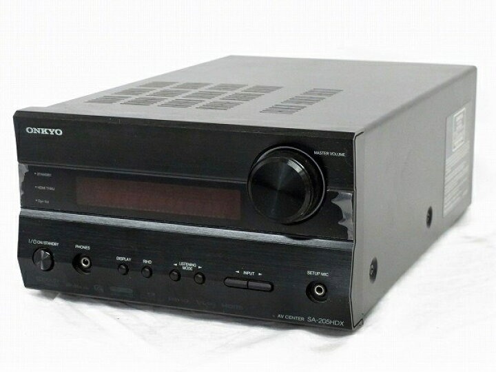 楽天市場】【中古】ONKYO オンキヨー SA-205HDX(B) AVアンプ ブラック 