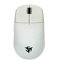 【中古】 【動作保証】 Ninjutso ニンジュツォ Sora Wireless Gaming Mouse White ゲーミングマウス PC周辺機器 T8912833