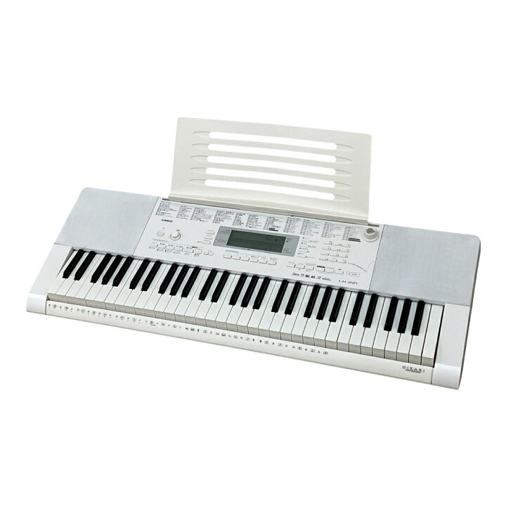楽天市場】【中古】 CASIO LK-221 カシオ 光ナビゲーションキーボード 