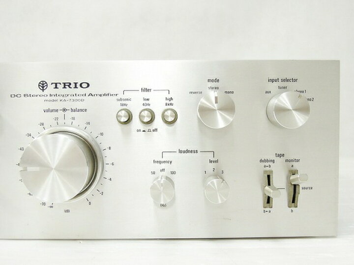 楽天市場】【中古】 中古 TRIO KA-7300D トリオ ステレオ プリメイン 