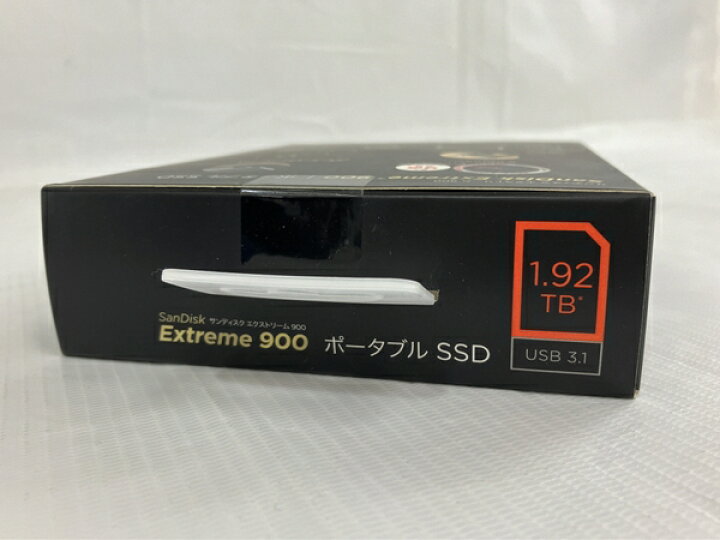 楽天市場】未使用 【中古】 SanDisk Extreme900 SDSSDEX2-1T92-J25 