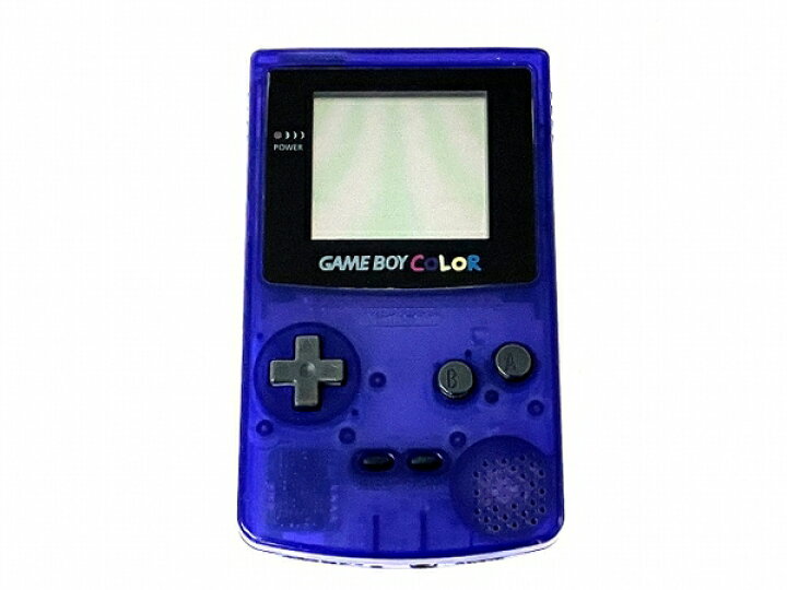 外装新品 GAMEBOY COLOR クリアブルー CGB-001 任天堂 美品 突っ込む