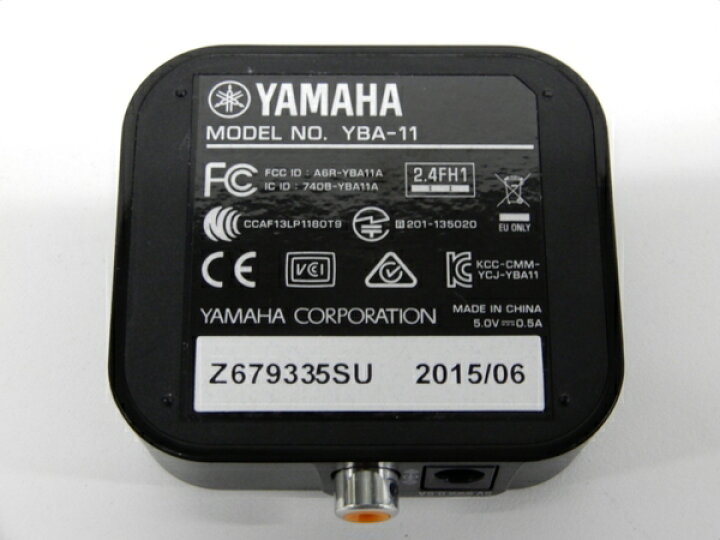 楽天市場】【中古】 中古 ヤマハ YAMAHA YBA-11 Bluetooth ワイヤレス  