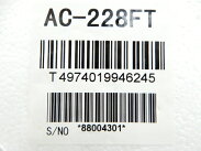 未使用【中古】SHARPシャープAC-228FTAU-228FTYルームエアコン6畳室内機室外機セット【大型】Y3345456
