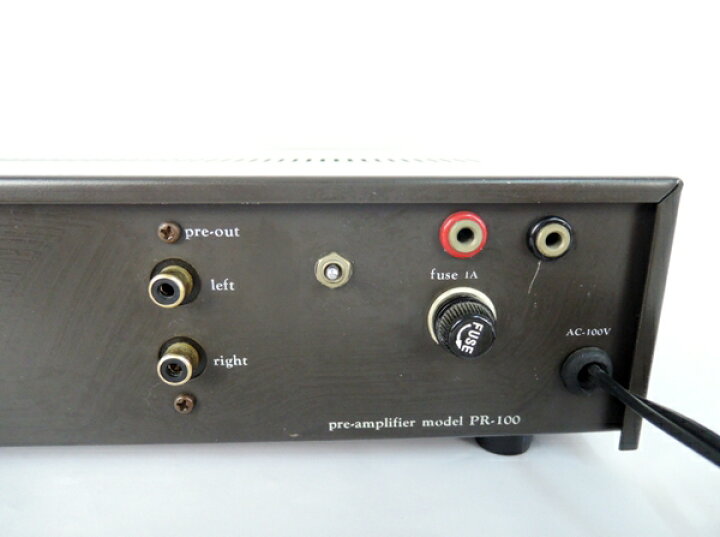 楽天市場】【中古】 三栄無線 PR-100 真空管 プリアンプ オーディオ 