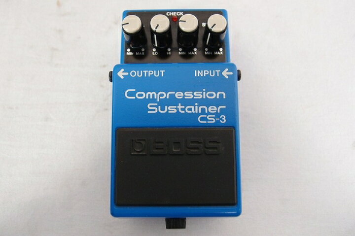 楽天市場】【中古】 BOSS ボス CS-3 Compression Sustainer コンプレッション サスティナー エフェクター コンプレッサー  ギター 音響機材 器材 機器 S3591925 : ReRe（安く買えるドットコム）
