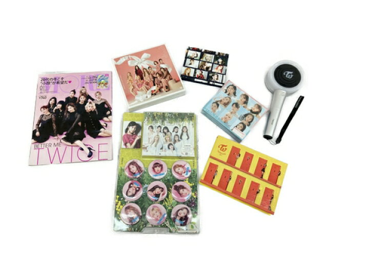 楽天市場】【中古】 TWICE CD アルバム ペンライト 雑誌等 グッズ お 
