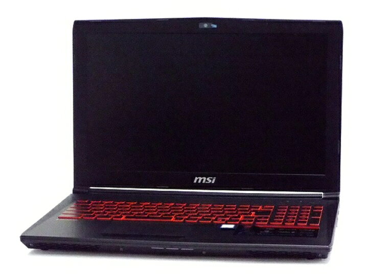楽天市場】【中古】 MSI GL62 7RDX ゲーミング ノート パソコン PC 
