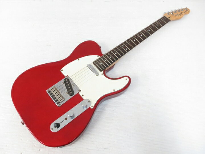 楽天市場】【中古】Squier エレキギター テレキャスター レッド 
