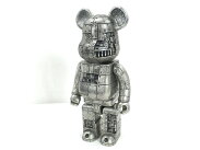 美品【中古】BE@RBRICKROYALSELANGORSTEAMPUNKIRONBRIGHT400%ベアブリックW5965749