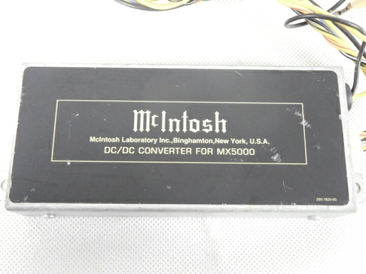 楽天市場】【中古】 Mcintosh マッキントッシュ MX5000 DC/DC 