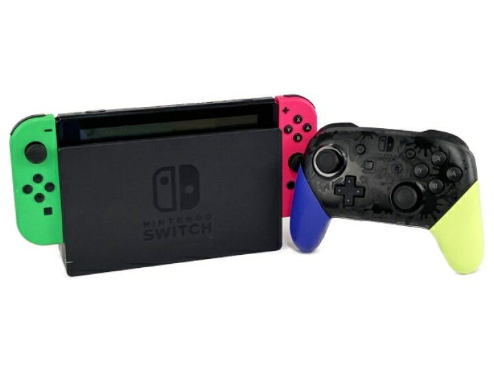 楽天市場】【中古】 任天堂 Switch HAC-001 スプラトゥーンコラボ HAC 