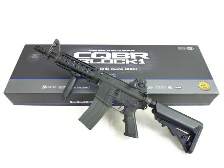 楽天市場】【中古】 良好 東京マルイ CQBR BLOCK1 ガスブローバック 