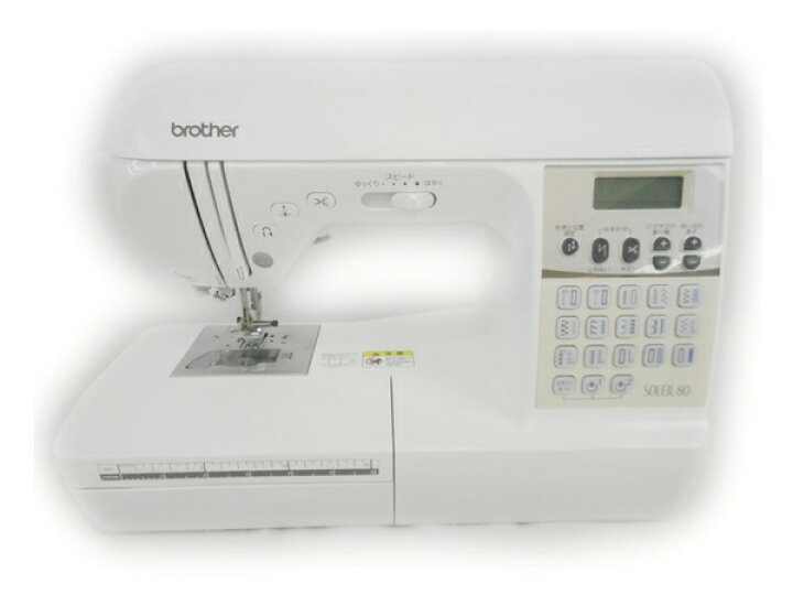 楽天市場】【中古】 良好 brother ブラザー ミシン ソレイユ SOLEIL80 