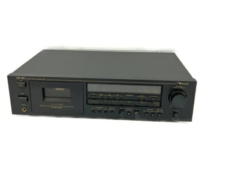 楽天市場】【中古】 nakamichi CR-40 カセットデッキ プレーヤー 