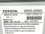 Toyota 08600 00b40