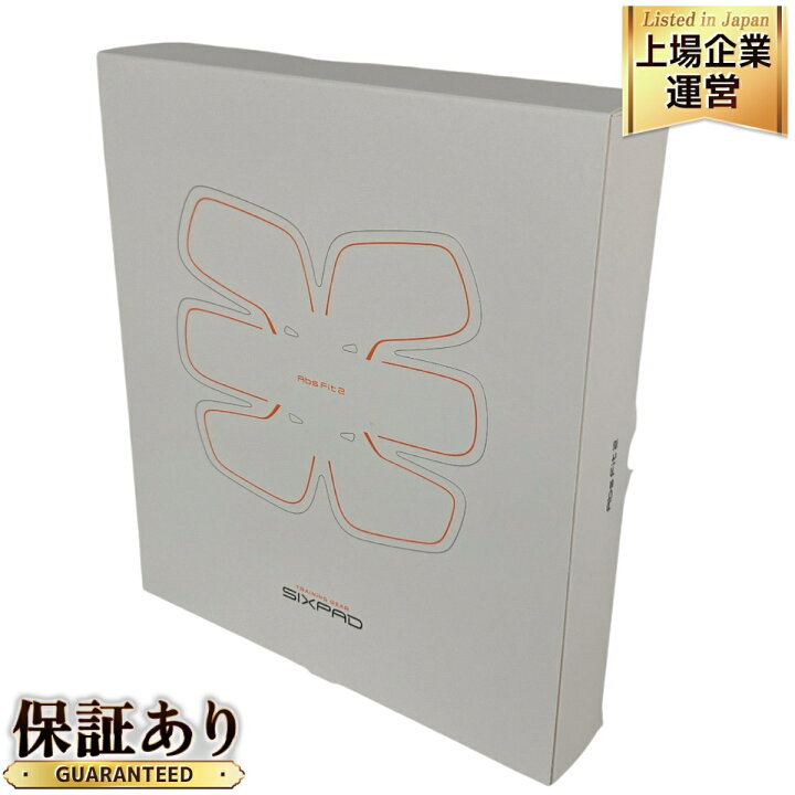 楽天市場】未使用 【中古】 MTG SIXPAD AbsFit 2 SP-AF2212F-R 