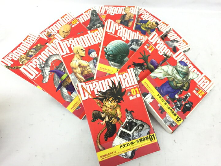 楽天市場】【中古】 集英社 DRAGON BALL 完全版 全34巻 セット お 