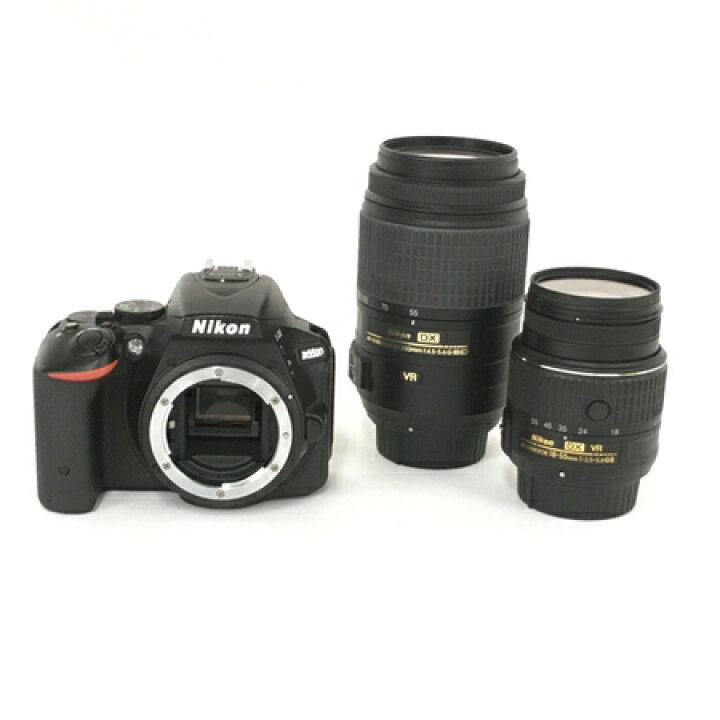 楽天市場】【中古】 Nikon D5500 18-55mm 55-300mm ダブルズームキット 