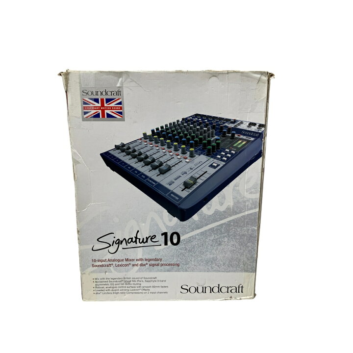 Soundcraft アナログミキサー Signature 10