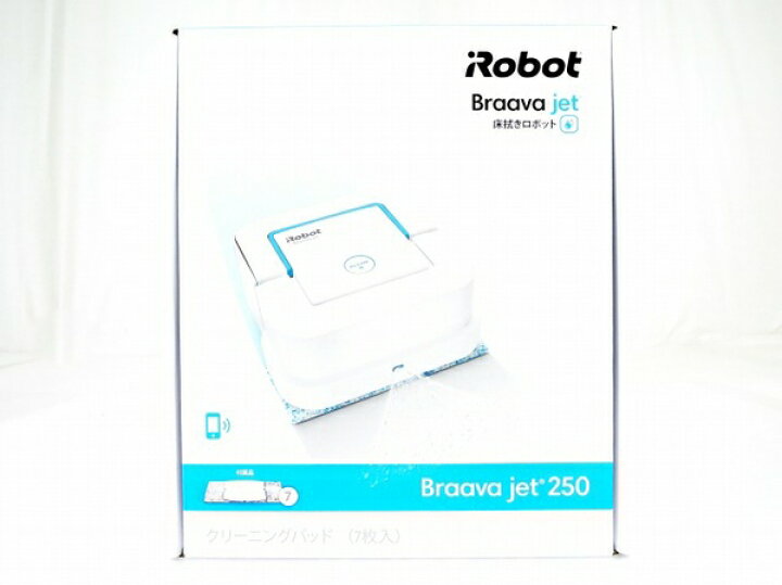楽天市場】未使用 【中古】 未使用 iRobot Braava jet 250 床拭き 