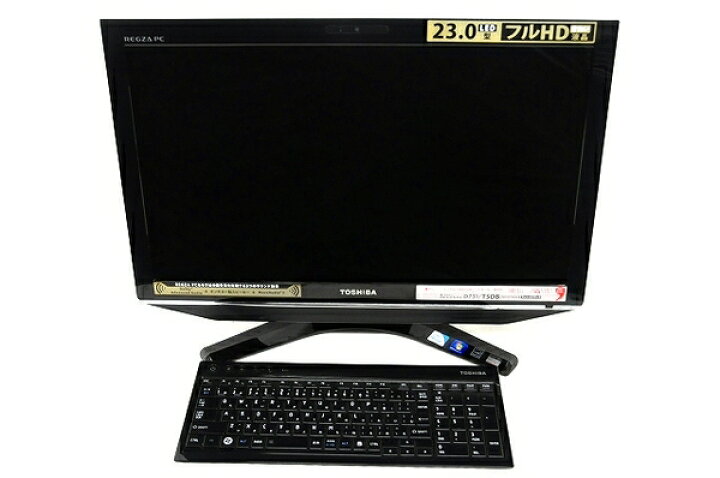 楽天市場】【中古】東芝 REGZA PC D731/T5DB PD731T5DSFB 一体型 PC 