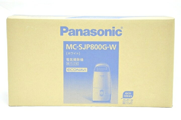 楽天市場】未使用 【中古】 Panasonic パナソニック 紙パック式掃除機 