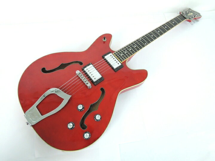 楽天市場】【中古】 Hagstrom Viking セミアコ エレキ ギター ケース 