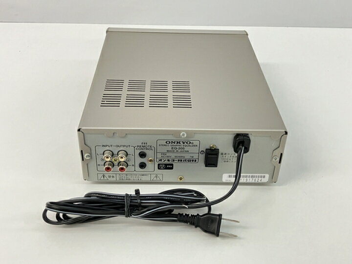 楽天市場】【中古】 ONKYO EQ-205 グラフィックイコライザー 音響 機材  