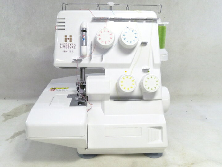 楽天市場】【中古】ホビーラホビーレ HH-150 ロック ミシン 4本糸 家電 